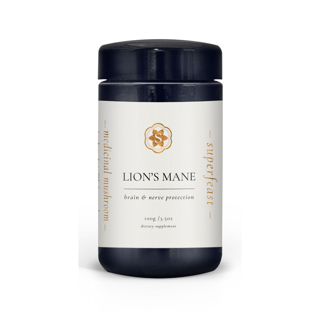 Lion's Mane 100g | Brain & Nerve Protection | SUPERFEAST